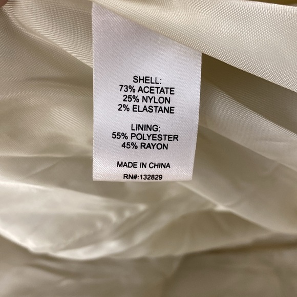 NWOT Helsa Womens S Oversized Blazer Jacket Satin - Picture 7 of 13